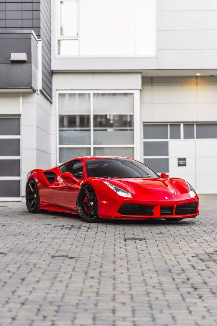 Ferrari GTB 488 Side View